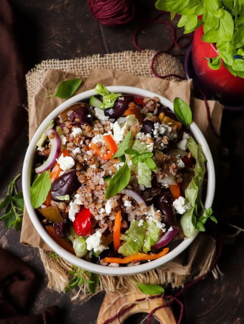 🌾🥗 Салата с елда и печени зеленчуци 🍅