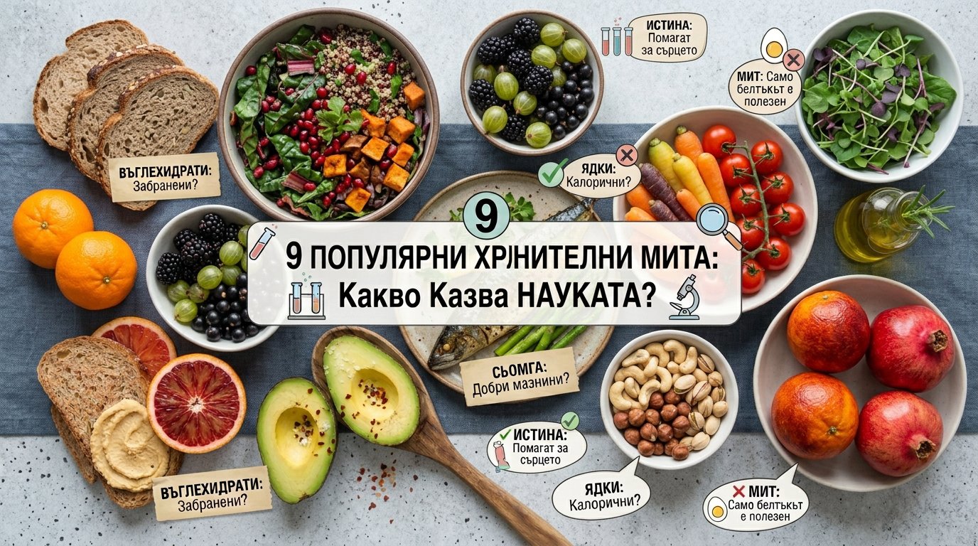 9 хранителни мита, които е време да забравим